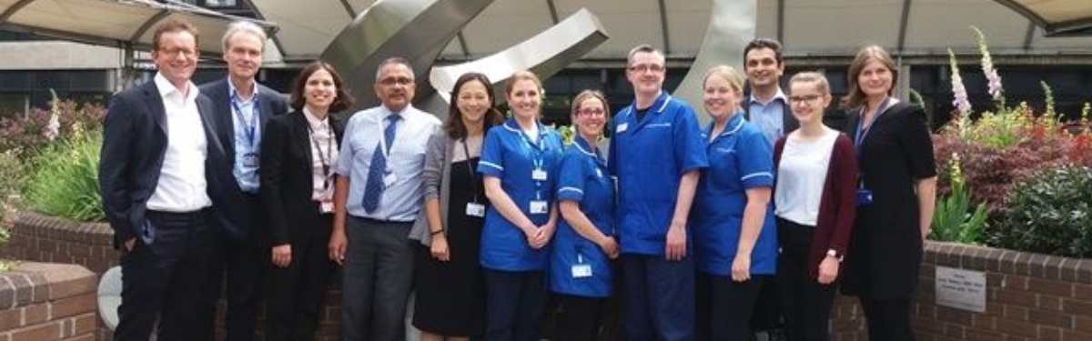 Maxine Tran and the Royal Free kidney research team