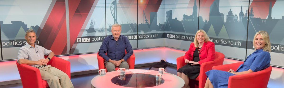 Image of set of BBC One Politics Show