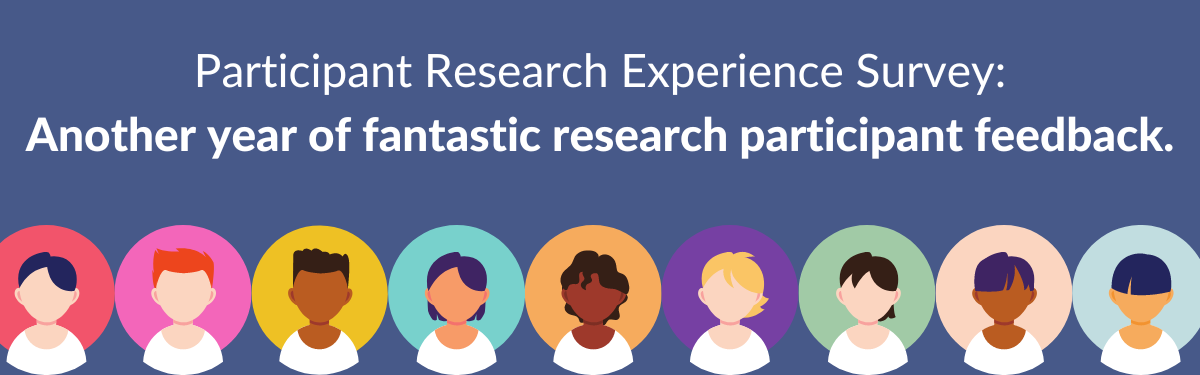 Another year of fantastic research participant feedback
