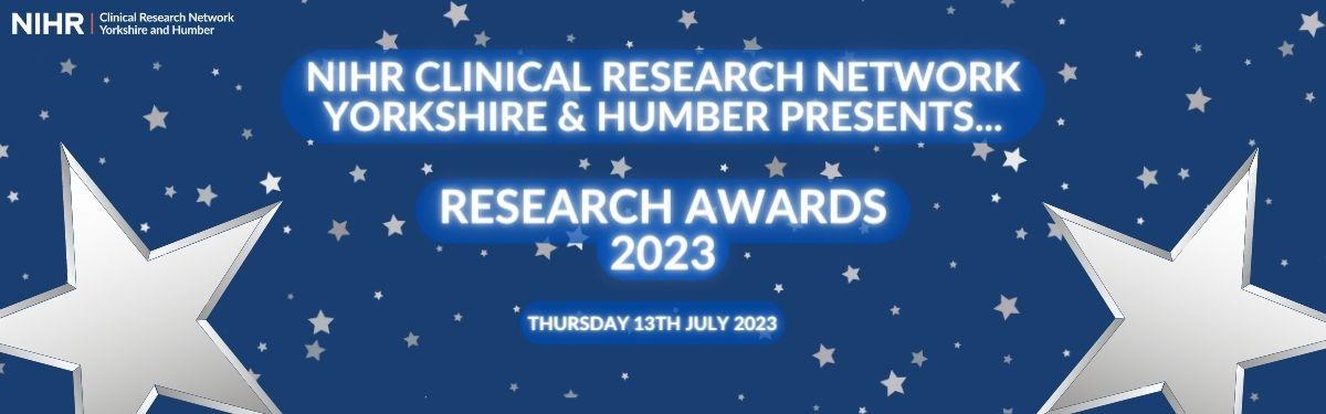 Research awards website banner